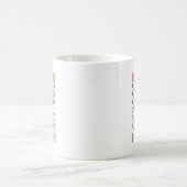 学校の最後の日レトロ学校の夏Te コーヒーマグカップ (中央)