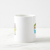 学校の最終日にカウンセラーを出す コーヒーマグカップ (中央)