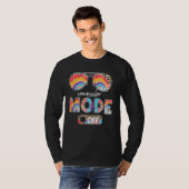 学校の最終日のサングラスカウンセラーのモード Tシャツ (正面フル)