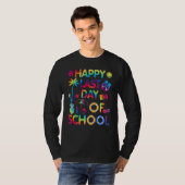 学校の最終日の学生先生非勤務時間D Tシャツ (正面フル)