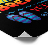 学校の最終日は夏休みなのに幸せなのか ポスター (角)