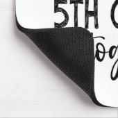 学校の最終日オートグラフ – 5年制卒業 マウスパッド (コーナー)