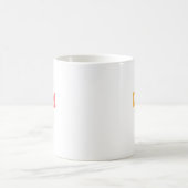 学校の最終日新学期ドリームチーム教え コーヒーマグカップ (中央)
