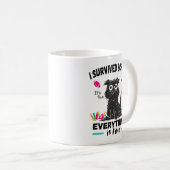 学校の最終日生き延びに コーヒーマグカップ (正面右)