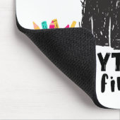 学校の最終日生き延びに マウスパッド (コーナー)