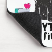 学校の最終日生き延びに マウスパッド (コーナー)