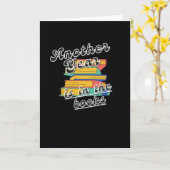 学校の最終日 – もう1年 カード (黄色い花)