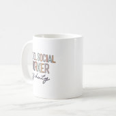 学校の最終日 コーヒーマグカップ (正面左)