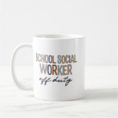 学校の最終日 コーヒーマグカップ (左)