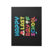 学校の最終日 ノートパッド (回転)