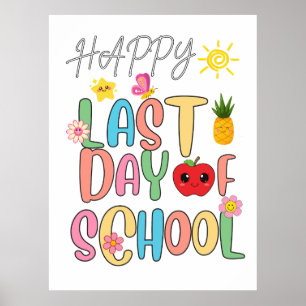 学校の最終日 ポスター