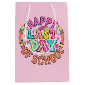 学校の最終日 ミディアムペーパーバッグ (正面)