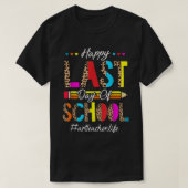 学校の最終日、夏のアートティークに向けて Tシャツ (デザイン正面)