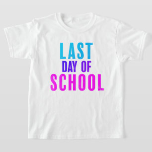 学校の最終日 Tシャツ