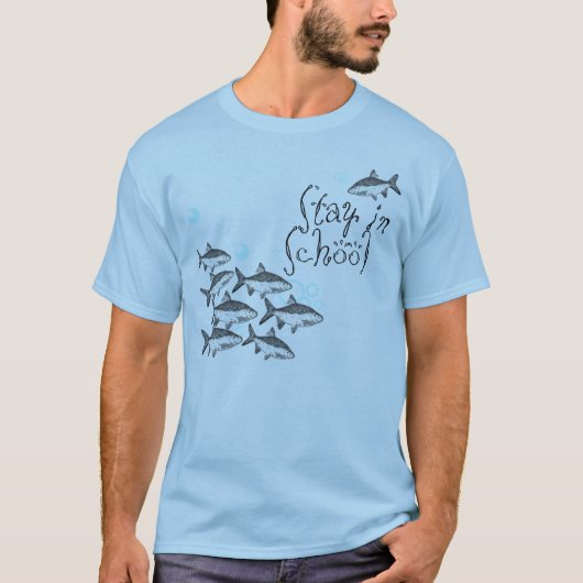 学校の滞在! Tシャツ (正面)