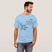 学校の滞在! Tシャツ (正面フル)