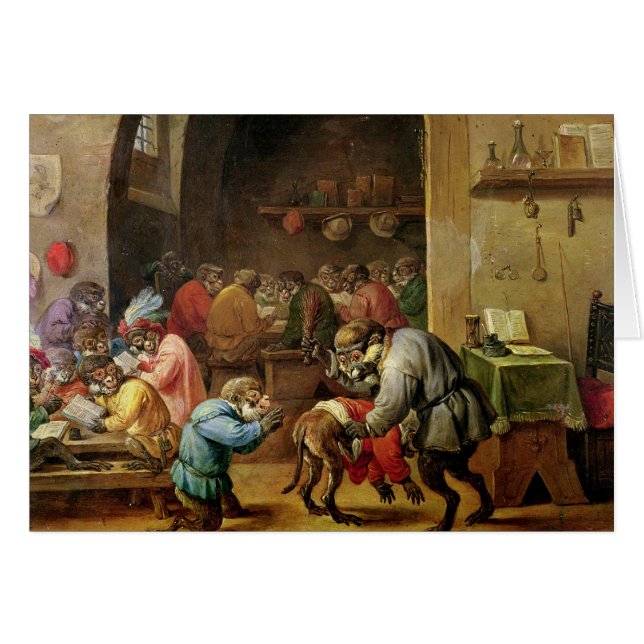 学校の猿 (正面横)