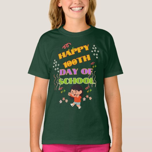 学校の百日目 Tシャツ (正面)