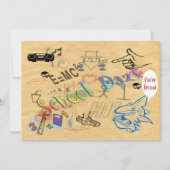 学校の眩惑の招待状 招待状 (正面)