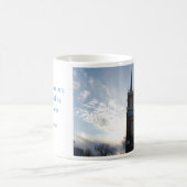 学校の祈りの言葉-マグ コーヒーマグカップ (中央)