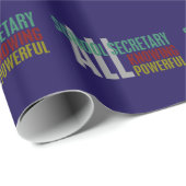 学校の秘書 ラッピングペーパー (ロールコーナー)