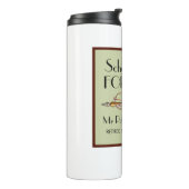 学校の終わりは永遠にヴィンテージ先生 タンブラー (回転左)