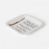 学校の終わりは永遠にヴィンテージ先生 ペーパープレート (傾斜あり)