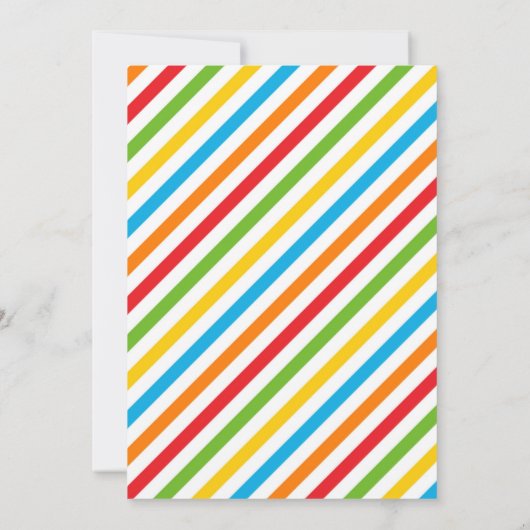 学校の終わりサマースプールパーティー 招待状 (裏面)