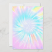 学校の終わりパーティの招待状、学校のプール 招待状 (裏面)