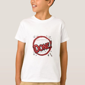 学校の終了 Tシャツ