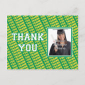 学校の色ありがとうはがき ポストカード (正面)