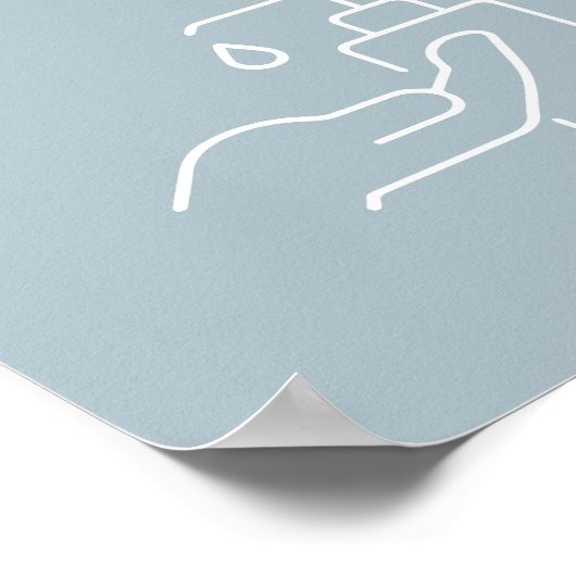 学校の衛生ここにポスターあなたの手を衛生化 ポスター (角)