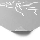 学校の衛生は手を洗いなさい ポスター (角)