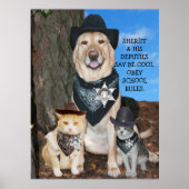 学校の規則に従う。 ポスター (正面)