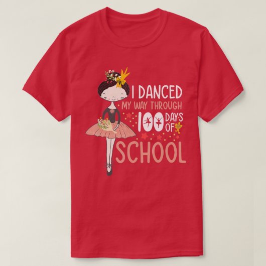 学校の踊り100人の日で踊った Tシャツ (デザイン正面)