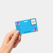 学校の身分証明書 バッジ (手持ち)