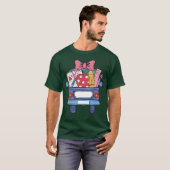 学校の車のバックトゥスクール男の子ギフト Tシャツ (正面フル)