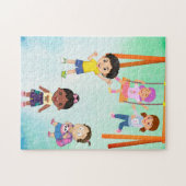 学校の運動場 ジグソーパズル (横)