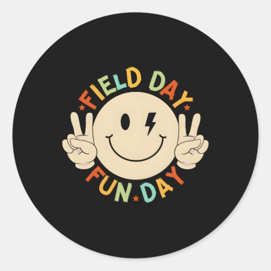 学校の遠征チーム先生野戦日府 ラウンドシール (正面)