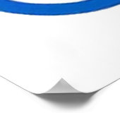 学校の青いポスターのための薬物フリー ポスター (角)