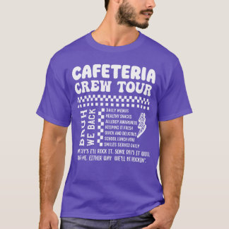 学校の食堂 レトロ ヴィンテージ バックトゥスクール Tシャツ