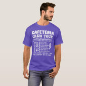 学校の食堂 レトロ ヴィンテージ バックトゥスクール Tシャツ (正面フル)