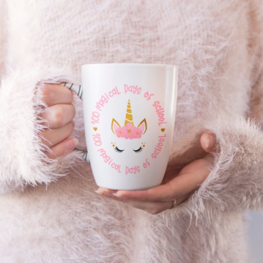 学校の魔法の日100 コーヒーマグカップ