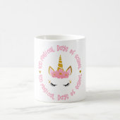 学校の魔法の日100 コーヒーマグカップ (中央)