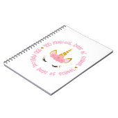 学校の魔法の日100 ノートブック (左側)