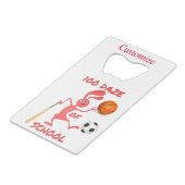 学校の100のボーッとしたサンダー_コーブ クレジットカード栓抜き (正面アングル)