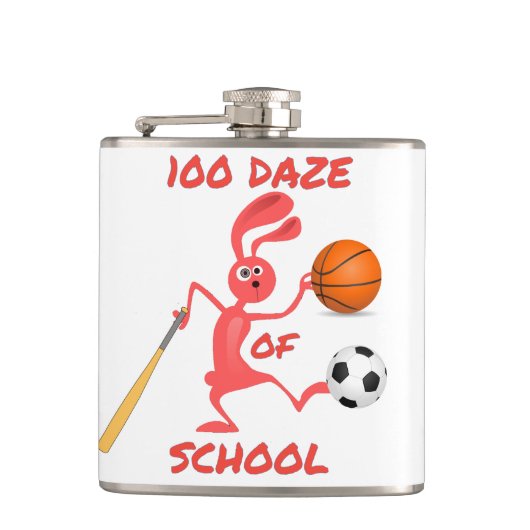 学校の100のボーッとしたサンダー_コーブ フラスク (正面)