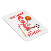 学校の100のボーッとしたサンダー_コーブ マグネット (右側)