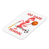 学校の100のボーッとしたサンダー_コーブ マグネット (左側)