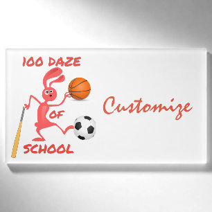 学校の100のボーッとしたサンダー_コーブ 名札